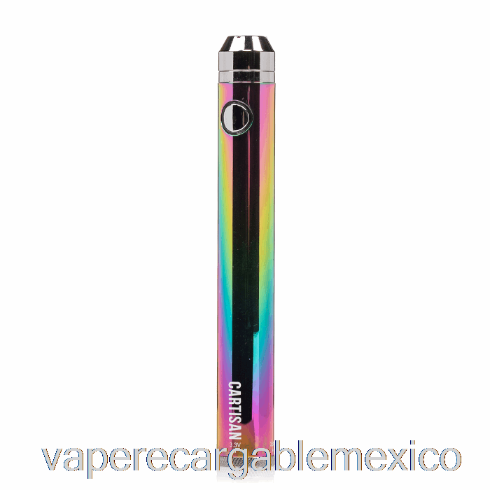Vape Recargable Carisan Ego Spinner Twist 1300 510 Batería Arcoiris